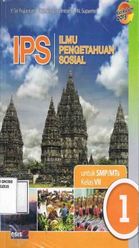 Image of Ilmu Pengetahuan Sosial 1 untuk SMP/Mts Kelas VII