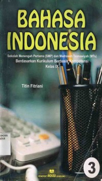 Image of Bahasa Indonesia Untuk SMP/MTs Kelas IX