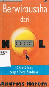 Image of Berwirausaha dari nol:10 kiat sukses dengan modal seadanya