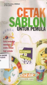 Image of Cetak Sablon untuk pemula