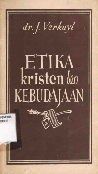 Image of Etika kristen dan kebudayaan