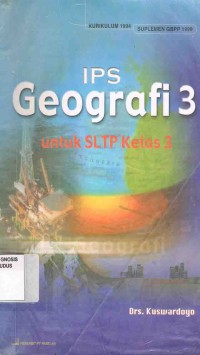 Image of IPS Geografi 3 Untuk SLTP Kelas 3