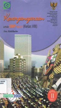 Image of Kewarganegaraan untuk SMP kelas VIII