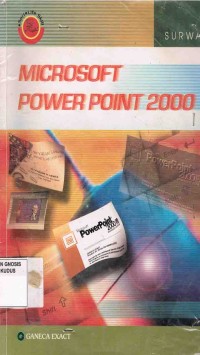Image of Microsoft Power Point 2000