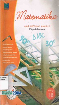 Image of Matematika Untuk SMP Kelas I Semester 2