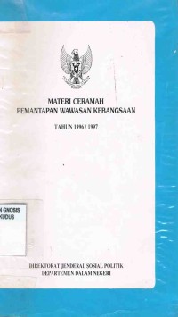 Image of Materi ceramah pemantapan wawasan kebangsaan