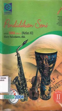 Image of Pendidikan Seni untuk SMA Kelas II (Kelas XI)