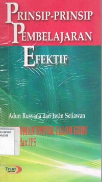 Image of Prinsip-Prinsip Pembelajaran Efektif