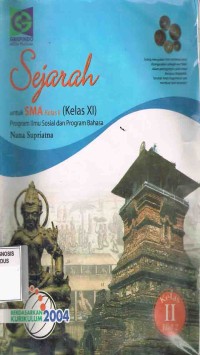 Image of Sejarah untuk SMA Kelas II(Kelas XI) Program Ilmu Sosial dan Program Bahasa