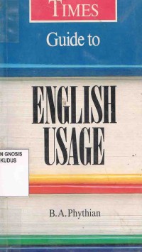 Image of Time Guide to English Usage
