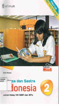 Image of Bahasa dan Sastra Indonesia untuk Kelas VIII SMP dan MTs