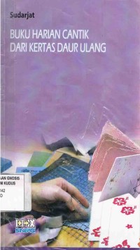 Image of Buku Harian Cantik Dari Kertas Daur Ulang