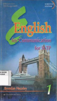 Image of English for Communication for SLTP 1