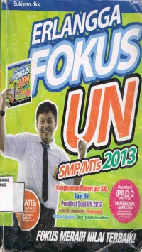 Image of Erlangga Fokus UN SMP/MTs 2013