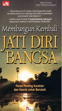 Image of Membangun Kembali Jati Diri Bangsa
