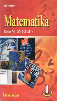Image of Matematika Kelas VII SMP & MTs
