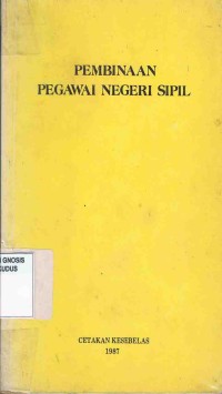 Image of Pembinaan Pegawai Negeri Sipil