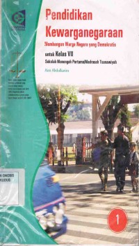 Image of Pendidikan Kewarganegaraan:Membangun Warga Negara yang Demokratis untuk SMP/Mts kelas VII