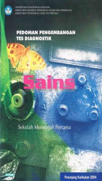 Image of Sains Sekolah Menengah Pertama:Pedoman Pengembangan Tes Diagnostik